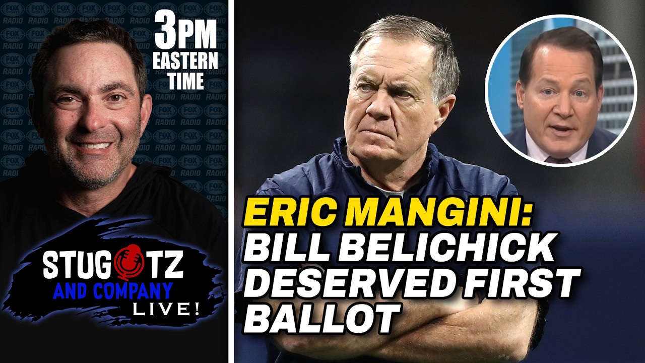 Eric Mangini: Leaving Belichick Out Is a Discredit to the Hall | STUGOTZ & COMPANY LIVE!