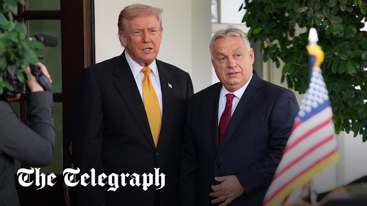 Полностью: Трамп и Орбан встречаются в Белом доме