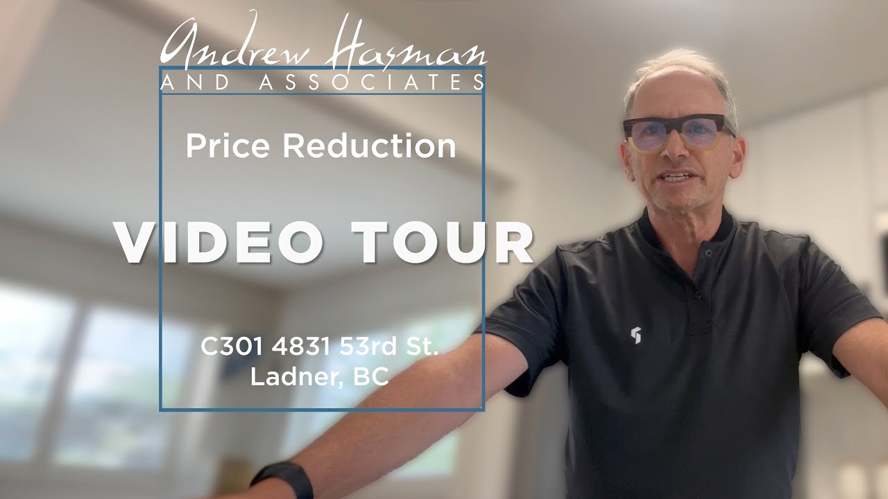 Video Tour Price Reduced 2 bedroom in Ladner
