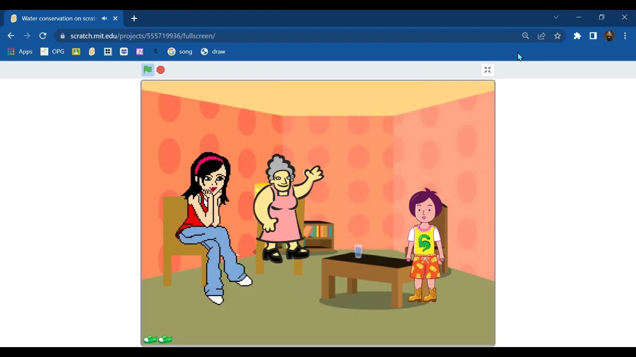 Water Conservation | Scratch Project | Kashvi VI A