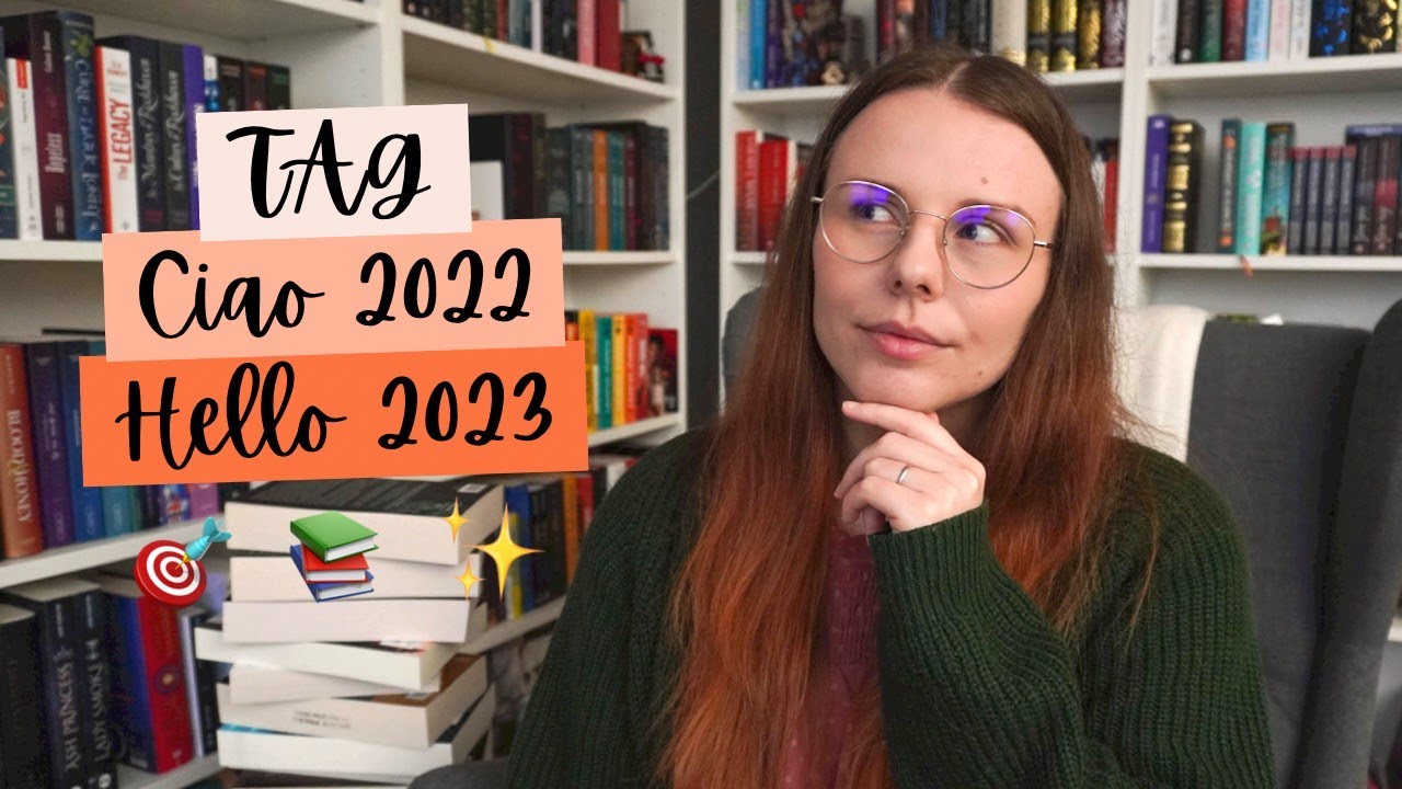 CIAO 2022, HELLO 2023 : mon tag livresque de fin d'année 📚🎯