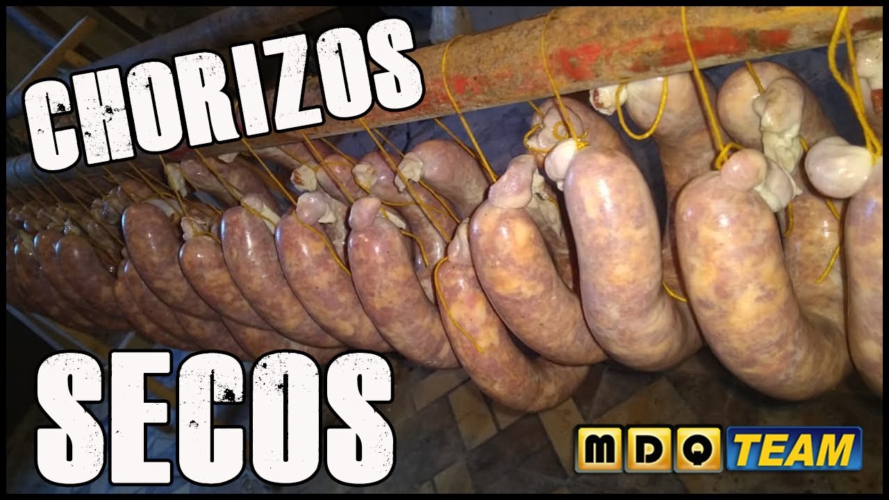 Receta completa de chorizos secos - FACIL de hacer