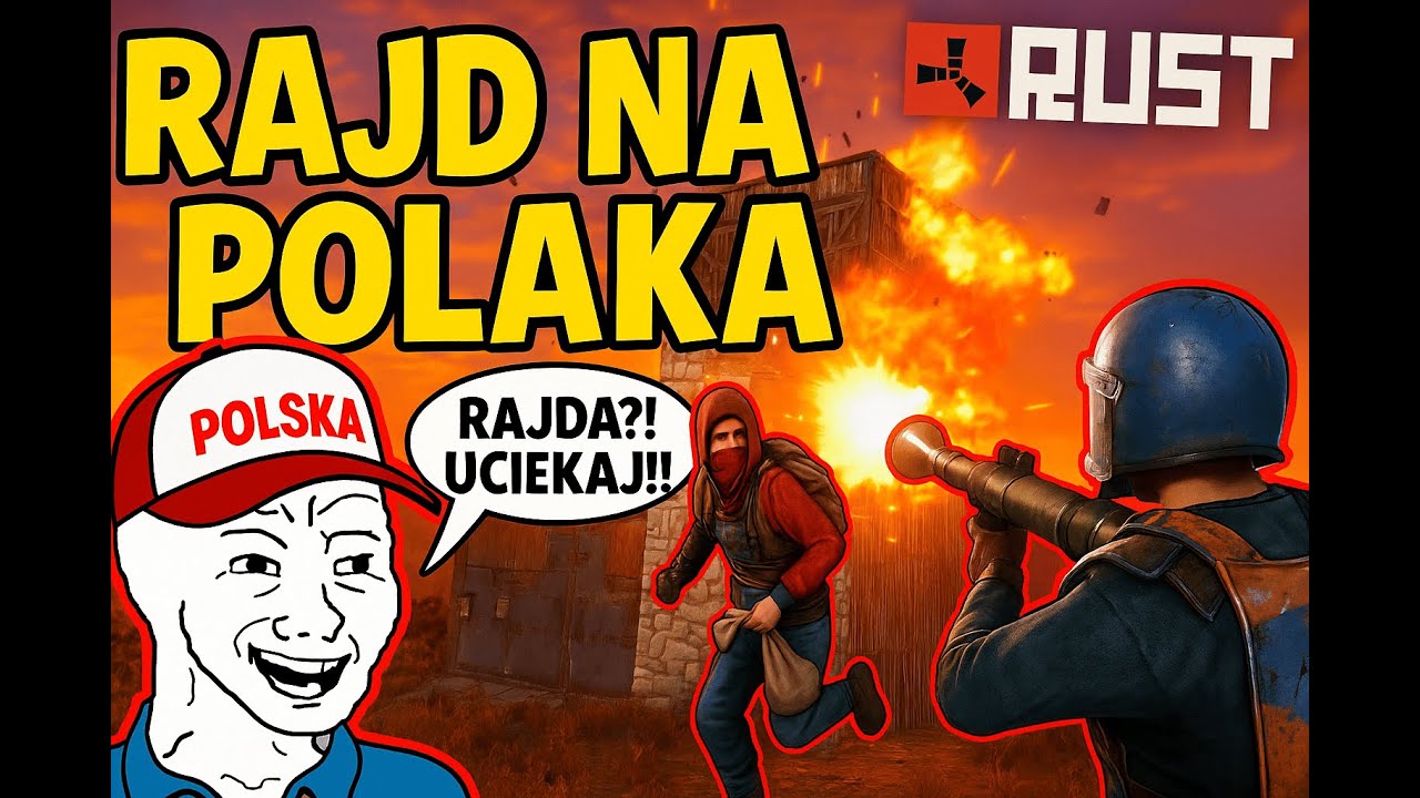 UKRADLIŚMY IM CAŁY LOOT?! 🤯 RUST po polsku!