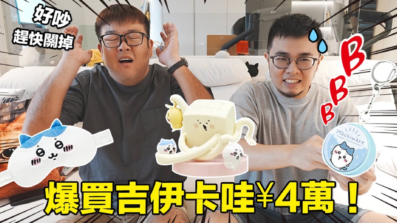 【爆買吉伊卡哇¥4萬！送給大家！】志銘與狸貓