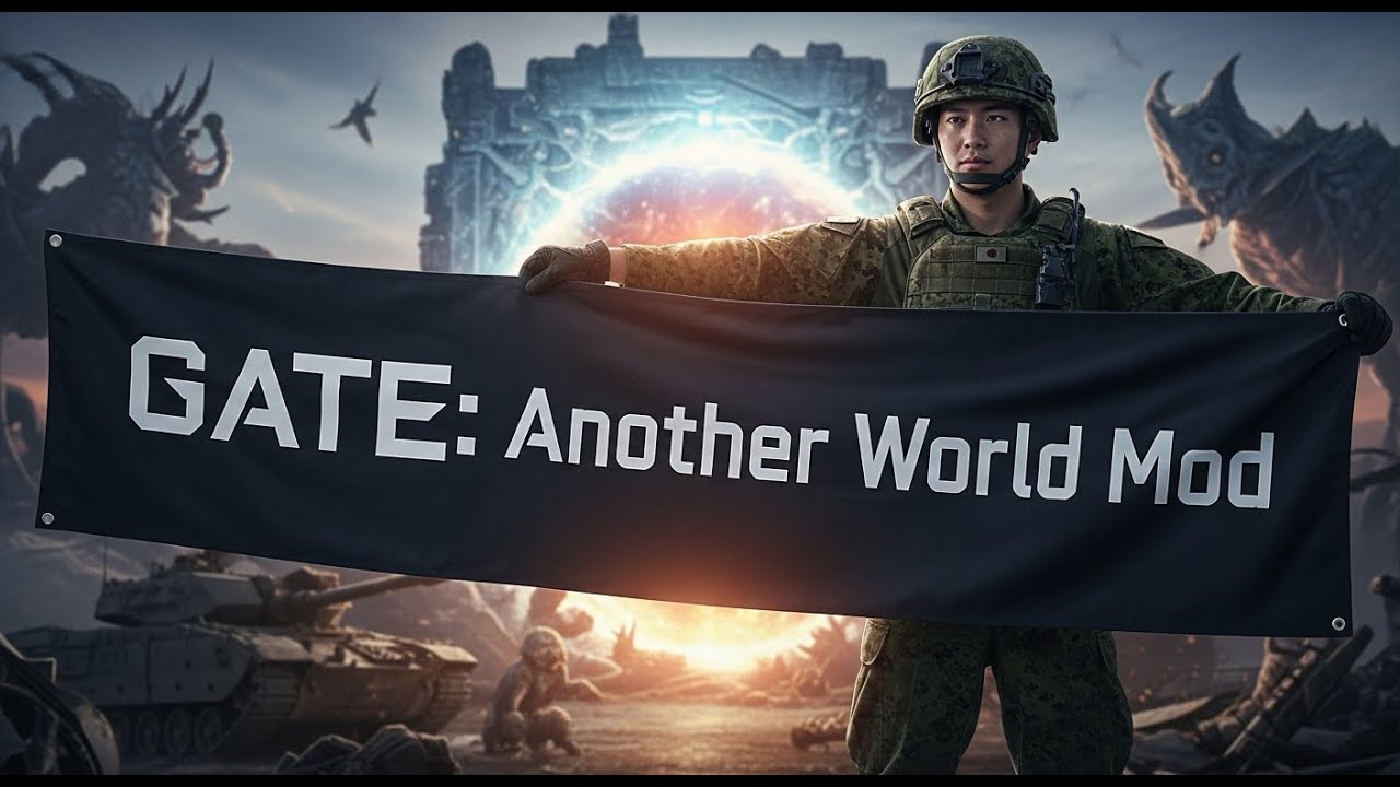 A new mod of confrontation between Technology and medieval weapons! | GATE: Another World Mod