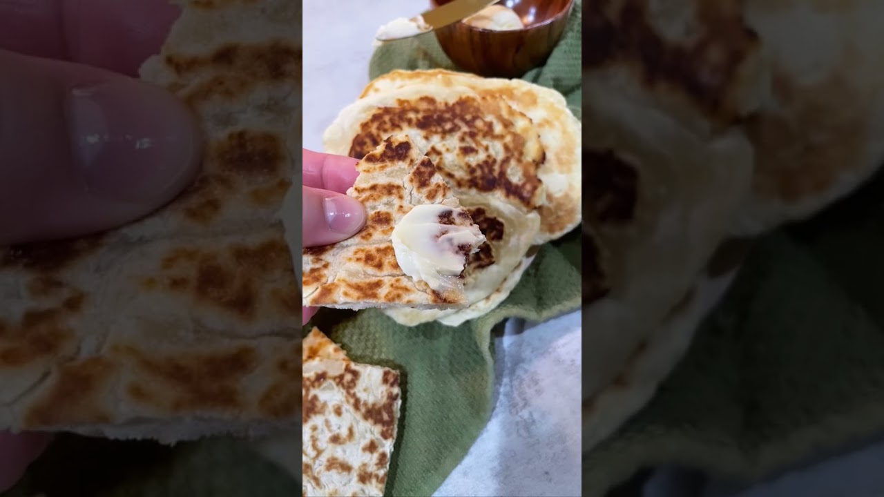Easy Tortilla | Flour Titiyas | Flatbread | Island Style