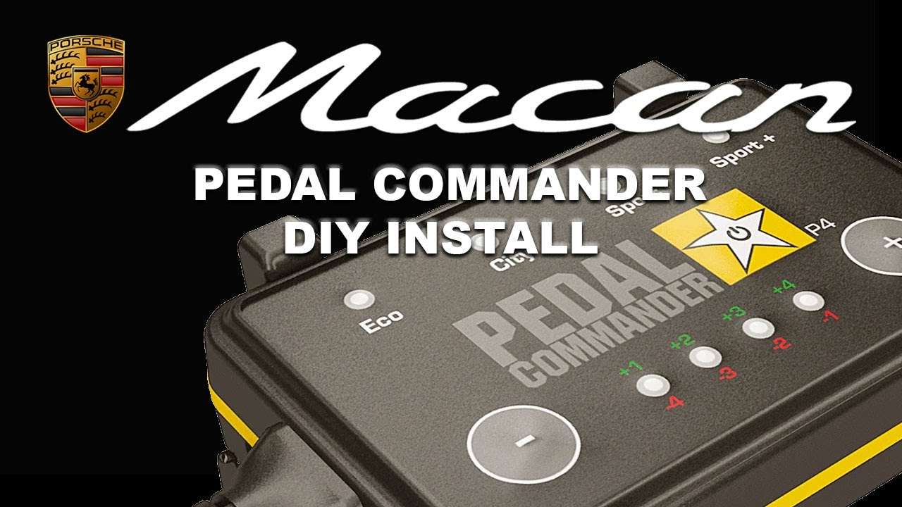 How to install a Pedal Commander on a Porsche Macan