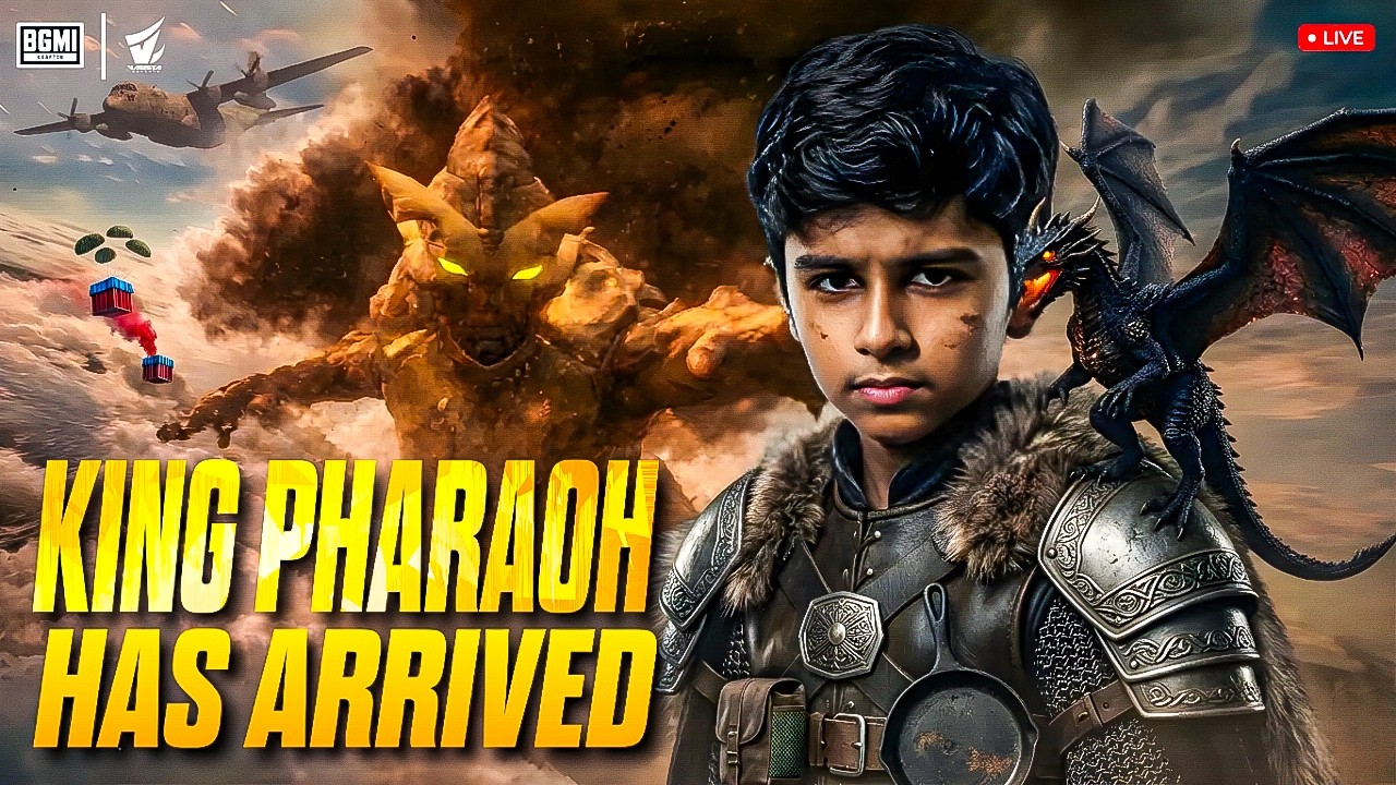 BGMI LIVE | THE KING PHARAOH IS BACK 👑 | ANCIENT SECRET MODE IS HERE 🔥