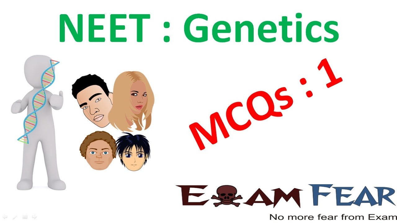 NEET Biology Genetics : Multiple Choice Previous Years Questions MCQs 1