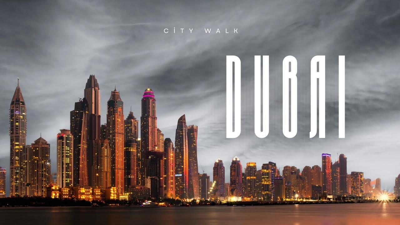 Dubai City Walk at Night | Street Show & Live Entertainment (UAE)