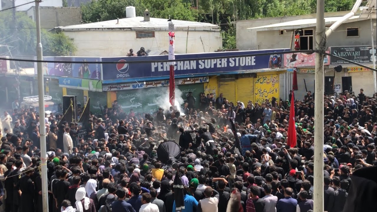 Dasta e Haideria Hassan Colony Skardu  | Ashura 2024 | #yahussain