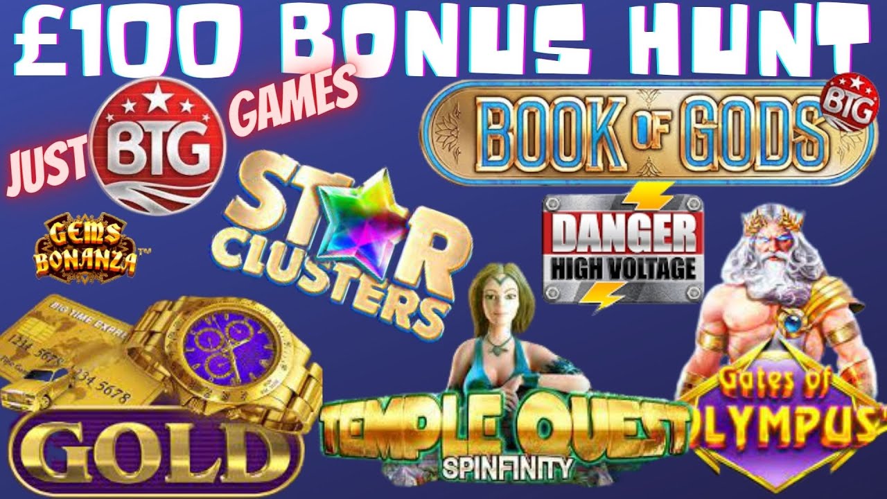 £100 v BTG LOW STAKE BONUS HUNT & SLOT SESSION : 5 Bonuses DHV, Gold + Gates Of Olympus Mega Hit