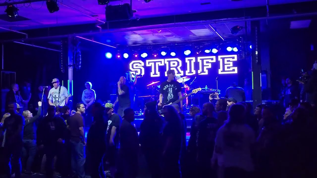 Strife live - Grey + Will to Die - Keystone Holiday Jam - Reading, PA 12/17/22