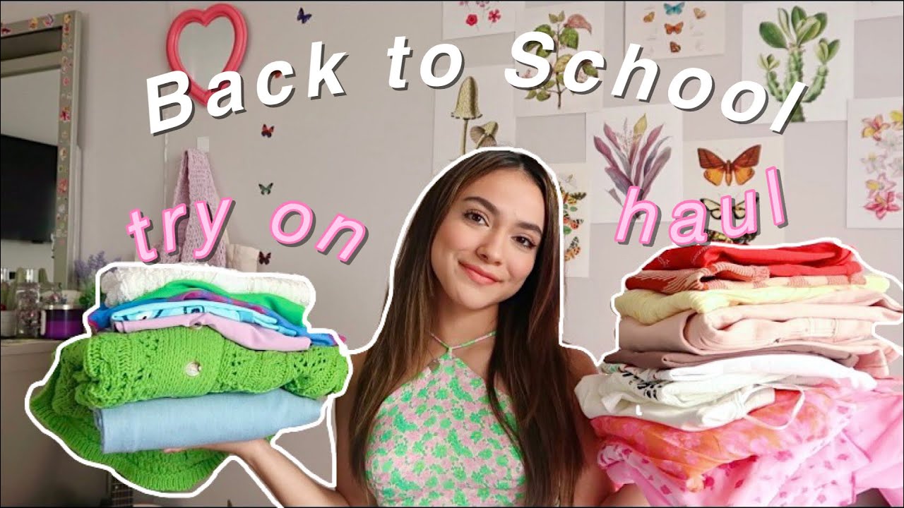BACK TO SCHOOL CLOTHING TRY ON HAUL 2021 ft Yesstyle