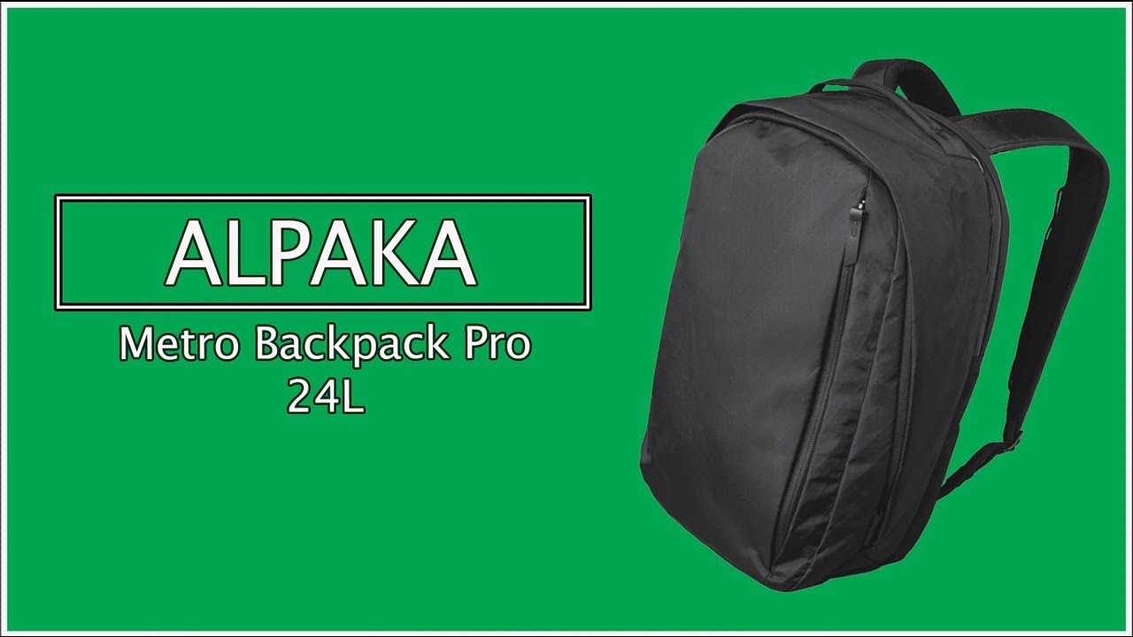 Alpaka - Рюкзак Metro Pro 24 л | Новичок в этом районе - Это ваш следующий рюкзак EDC?