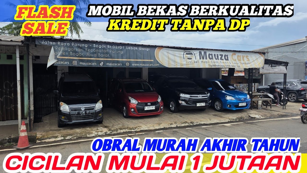 Jual Mobil Bekas Kredit Tanpa DP ‼️ MOBIL BEKAS MURAH CICILAN 1 JUTAAN BISA