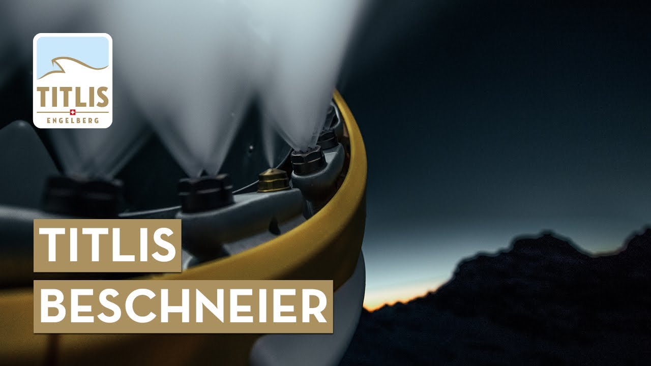 TITLIS Beschneier – Wie künstlicher Schnee in Engelberg entsteht