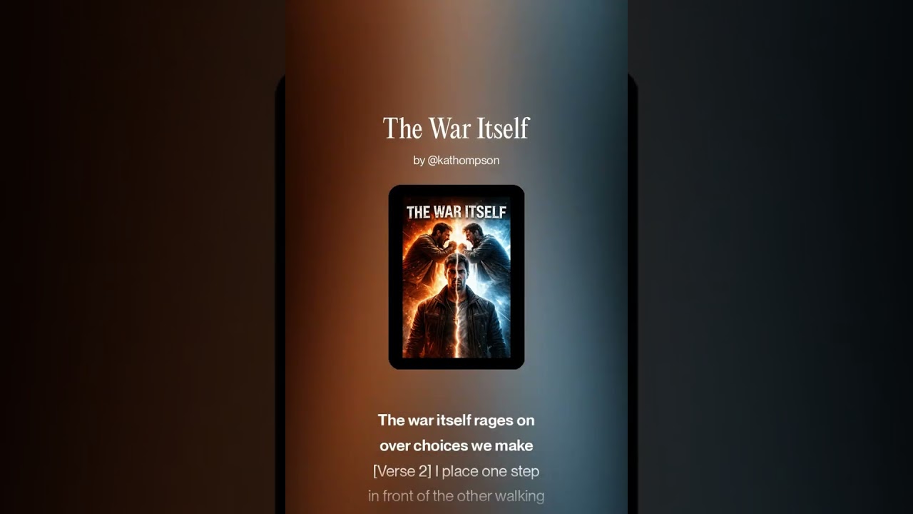 Contemporary Christian - Lyrical Inspiration - "The War Itself"