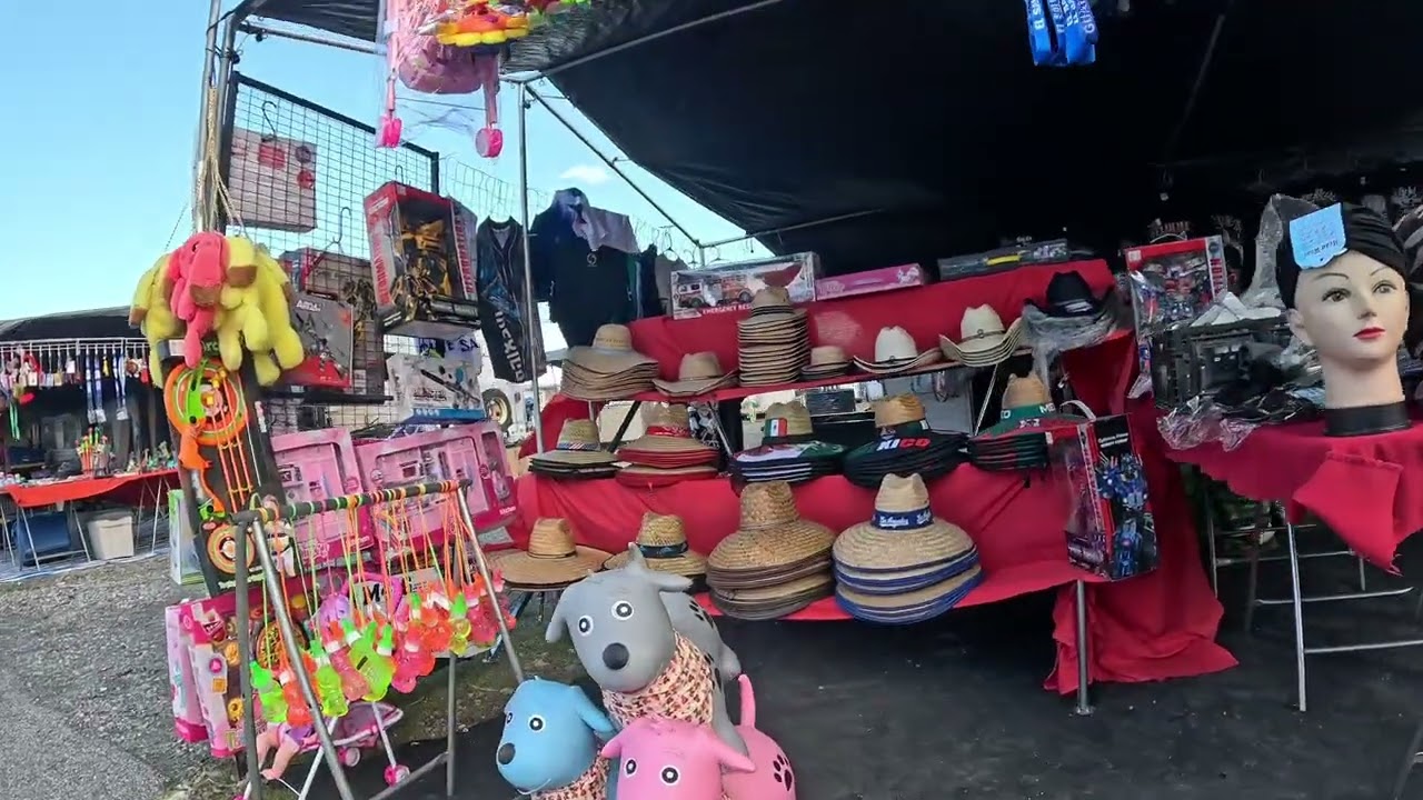 Aquí andamos en la pulga de Pasco, mis amigos ￼