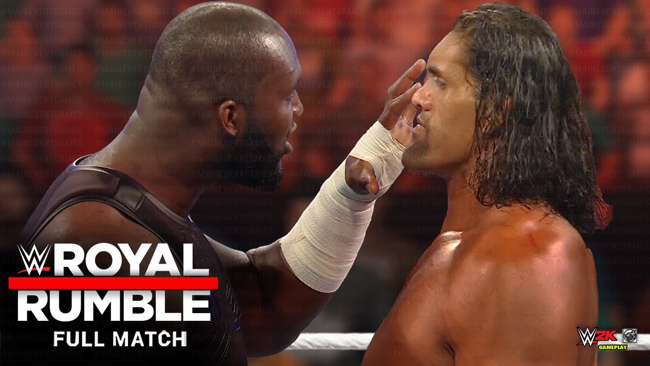 The Great Khali vs. Omos: Royal Rumble 2024