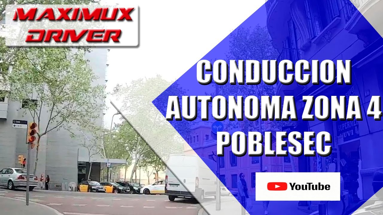 conducción autónoma desde PobleSec 2020