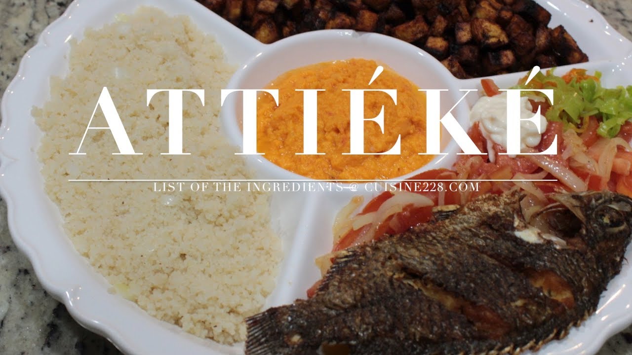 Attiéké (fish || poisson) Alloco