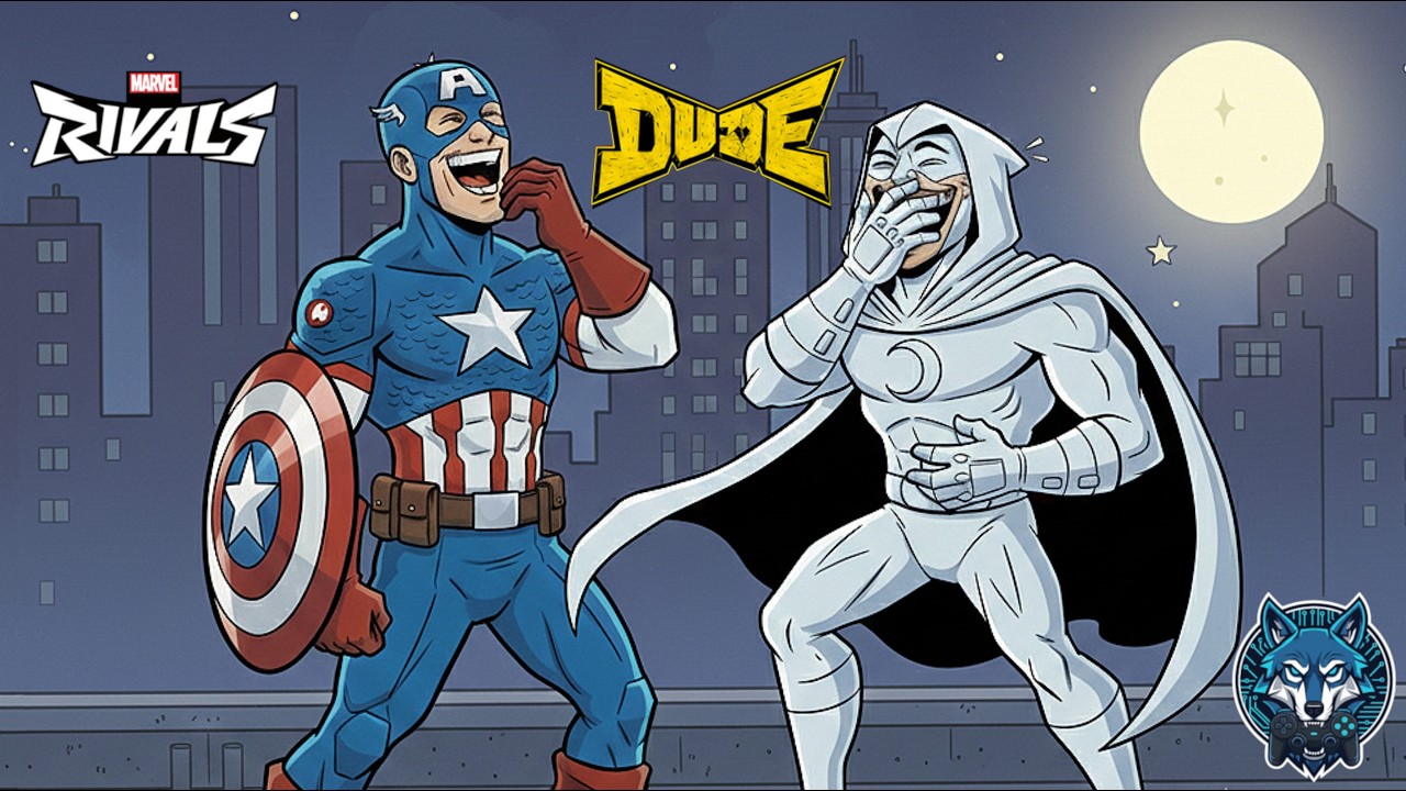 Moon Knight & Captain America - The DUDES – Marvel Rivals Tamil 😂😎🛡️