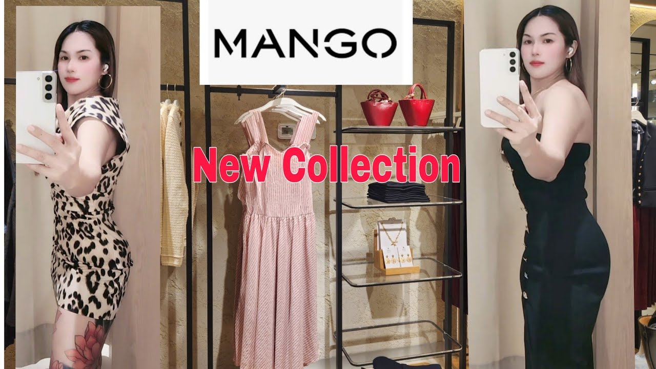 Новая летняя коллекция женской одежды Mango со скидкой 50% в августе 2025 года.