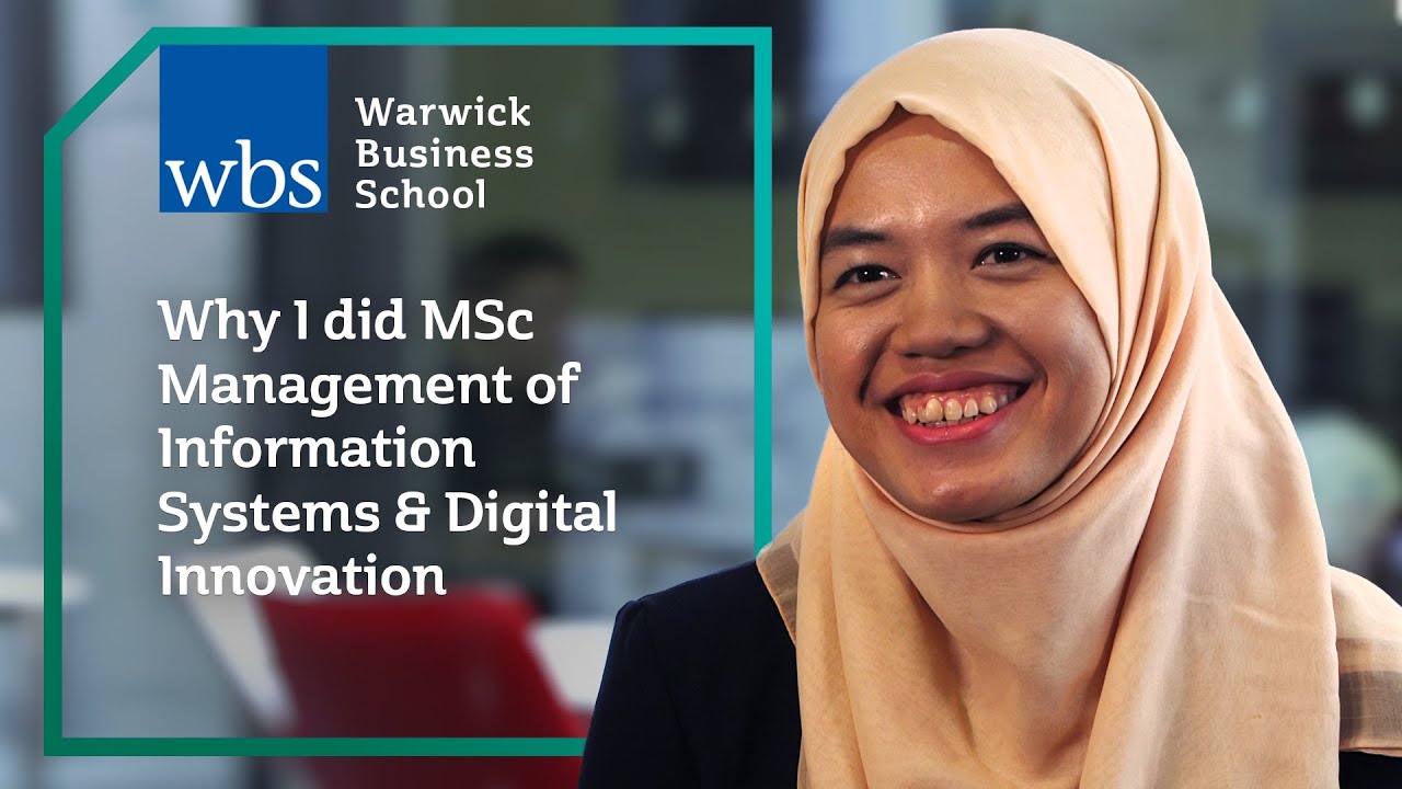 Why I did MSc Information Systems Management & Innovation