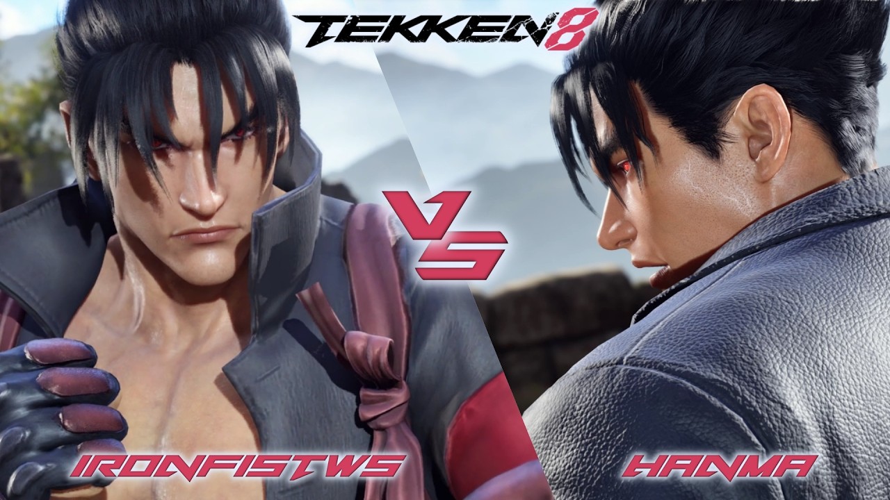Jin Mirror Match VS hanma | Tekken 8 (Season 1)
