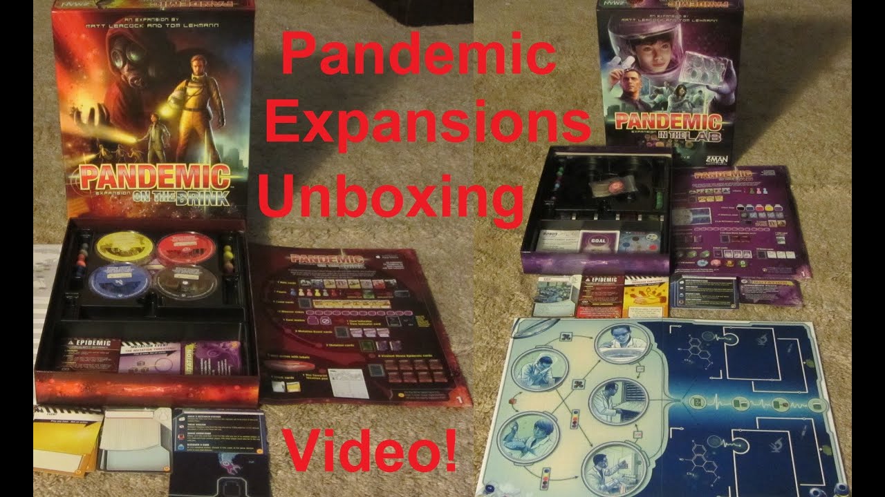 Pandemic On the Brink & In the Lab Unboxing Video! (Unboxing Extravaganza Part 3)
