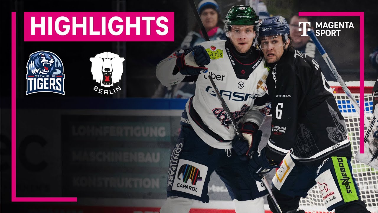 Straubing Tigers - Eisb&auml;ren Berlin | PENNY DEL | MAGENTA SPORT