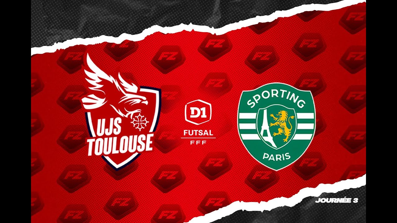 J3 : UJS Toulouse - Sporting Paris en direct !