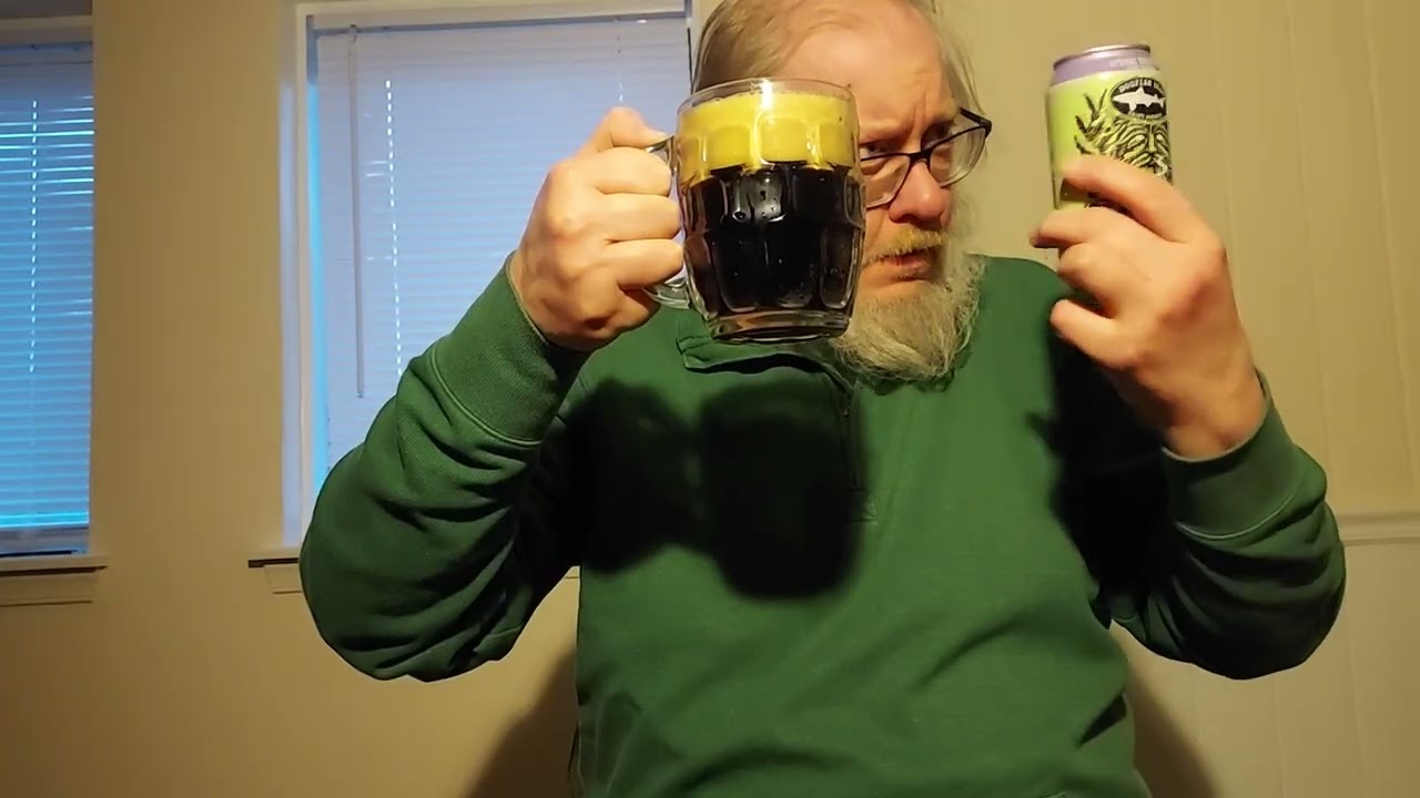 Czech-spresso Czech Dark Lager w/coffee from Dogfish Head Brewery.