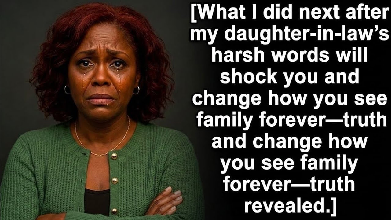 “You’re Not Half the Woman My Mother Is” – Powerful Lesson in Respect and Strength