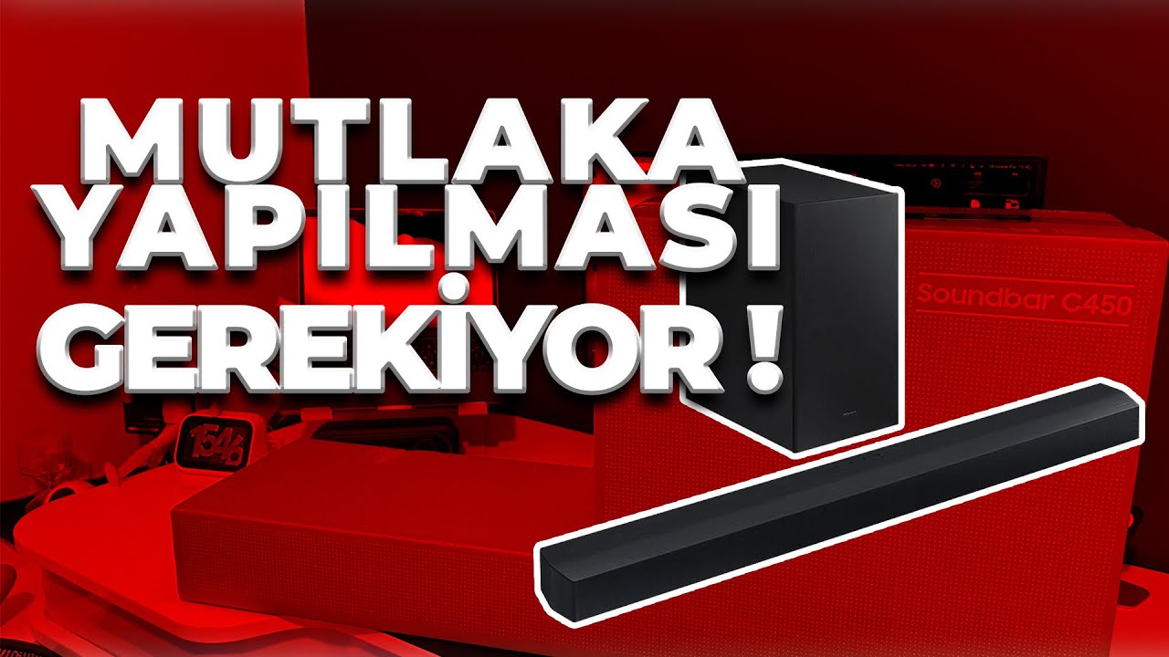 SAMSUNG C450 SOUNDBAR GÜNCELLEME !