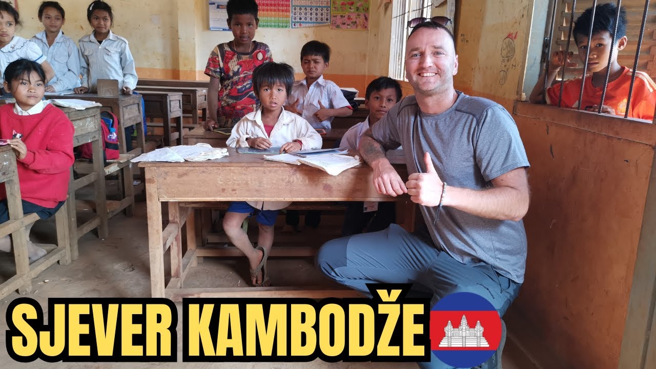 OD ŠKOLE DO PLANTAŽE, NISAN IMA POJMA DI ME VODE! SJEVER KAMBODŽE 🇰🇭