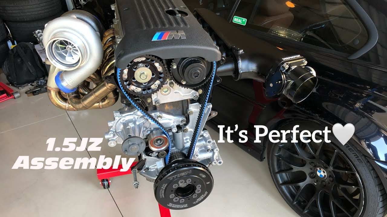 1.5JZ E46 M3 Build- Engine Assembly (Ep.1)