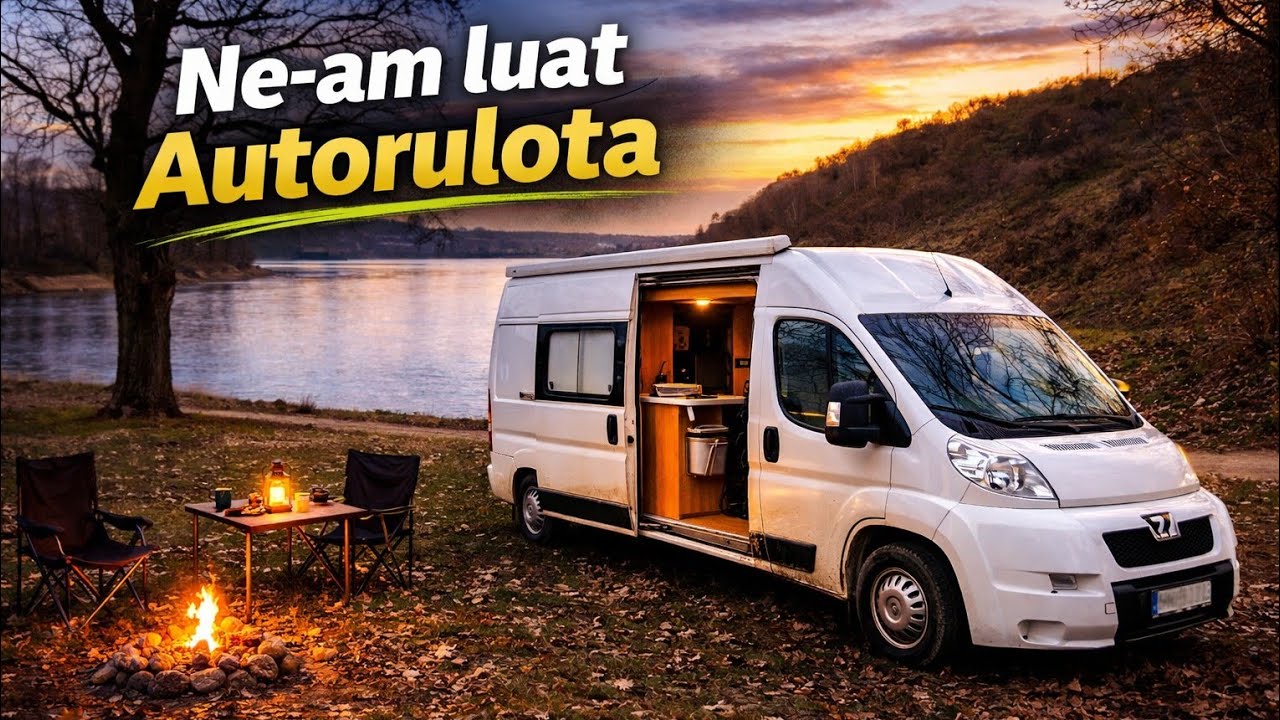 Ne-am luat autorulotă și am plecat cu ea la mare și la Dunăre 