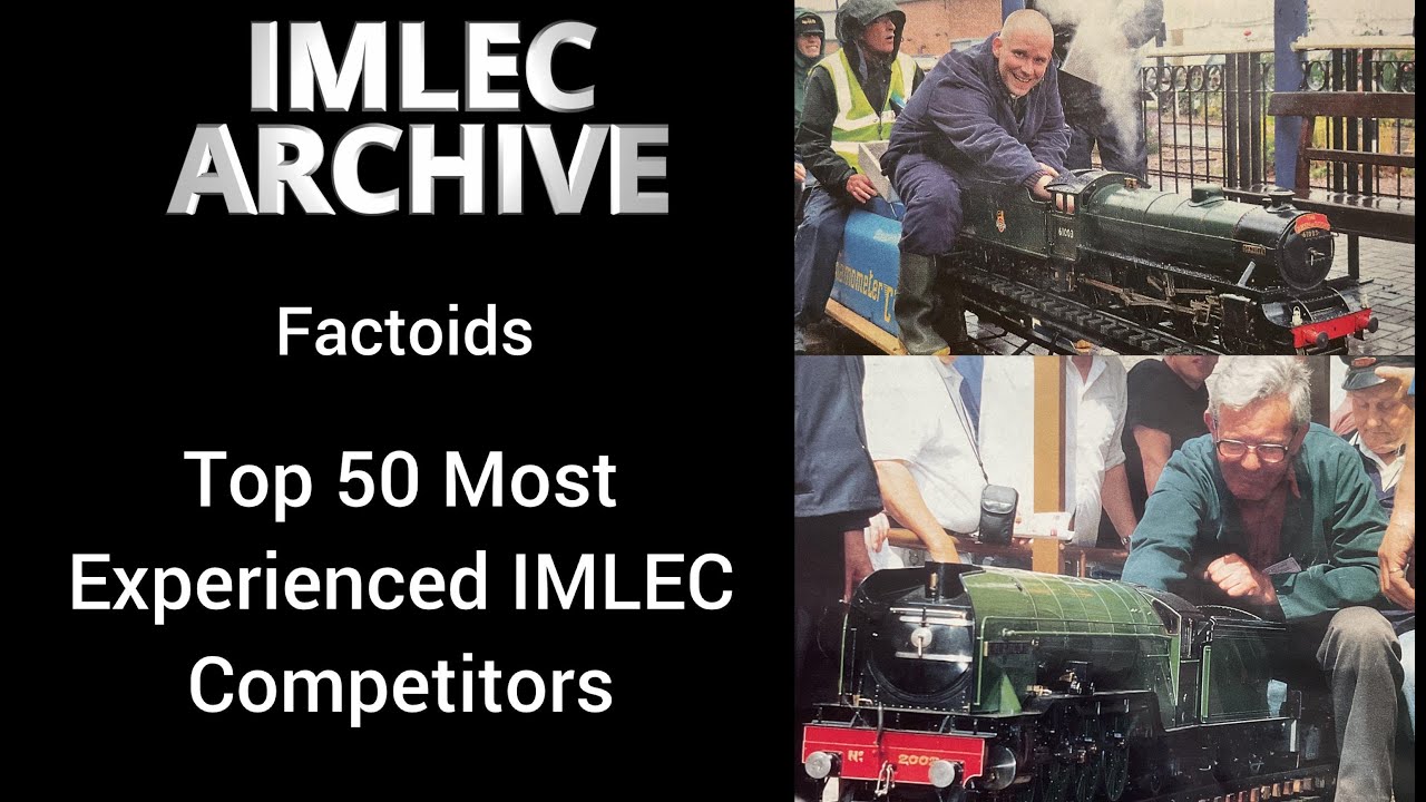 IMLEC Factoids - Top 50 Most Experienced IMLEC Competitors