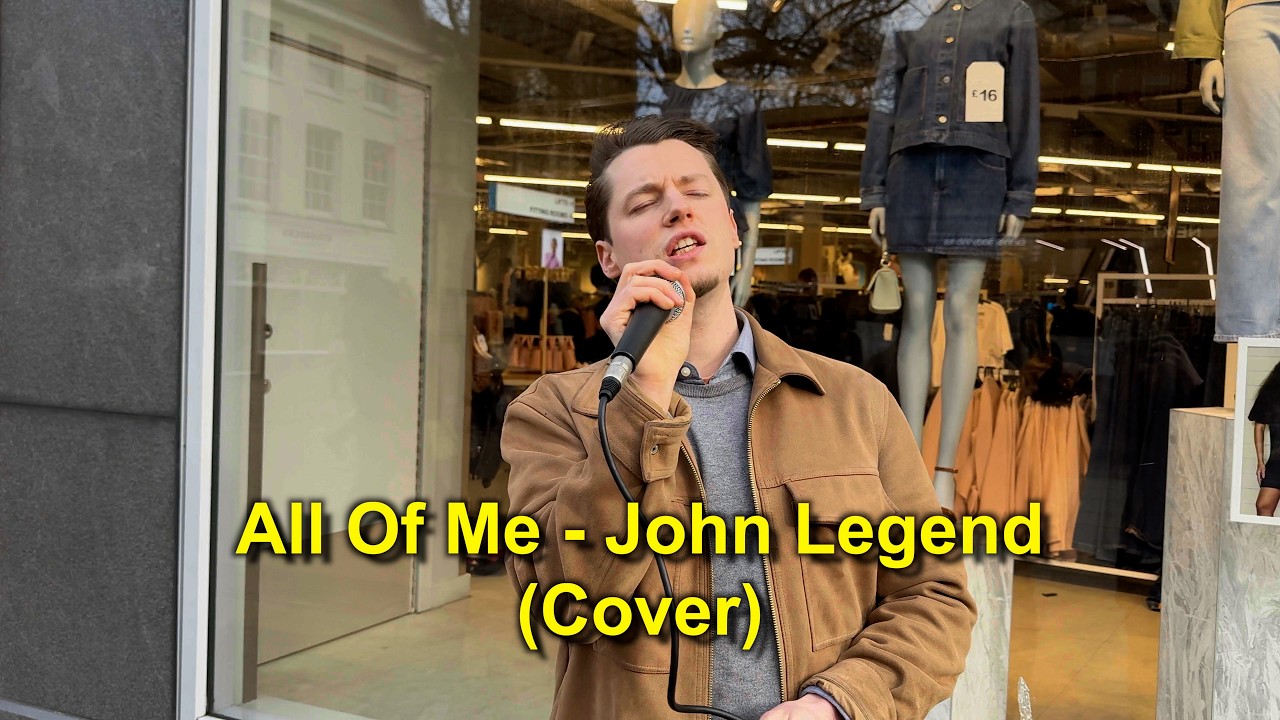 Street Singing In Norwich! All Of Me - John Legend (Cover)