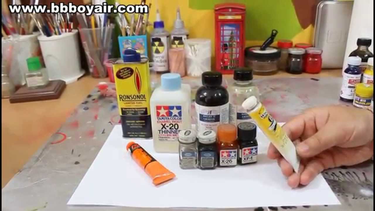 แอร์บรัชแก้กลุ้ม ตอนที่ 10 สี ที่ใช้งานกับแอร์บรัช
