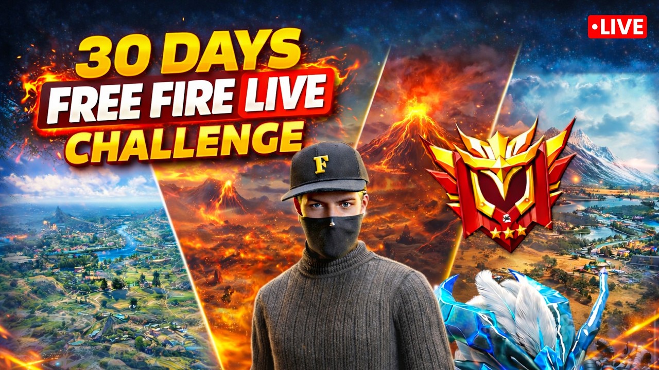 🔴 LIVE BR Rank Push → Grandmaster | Road to Region Top 1 🚀01/30 DAY😱ANIMESH FF #shorts #freefire