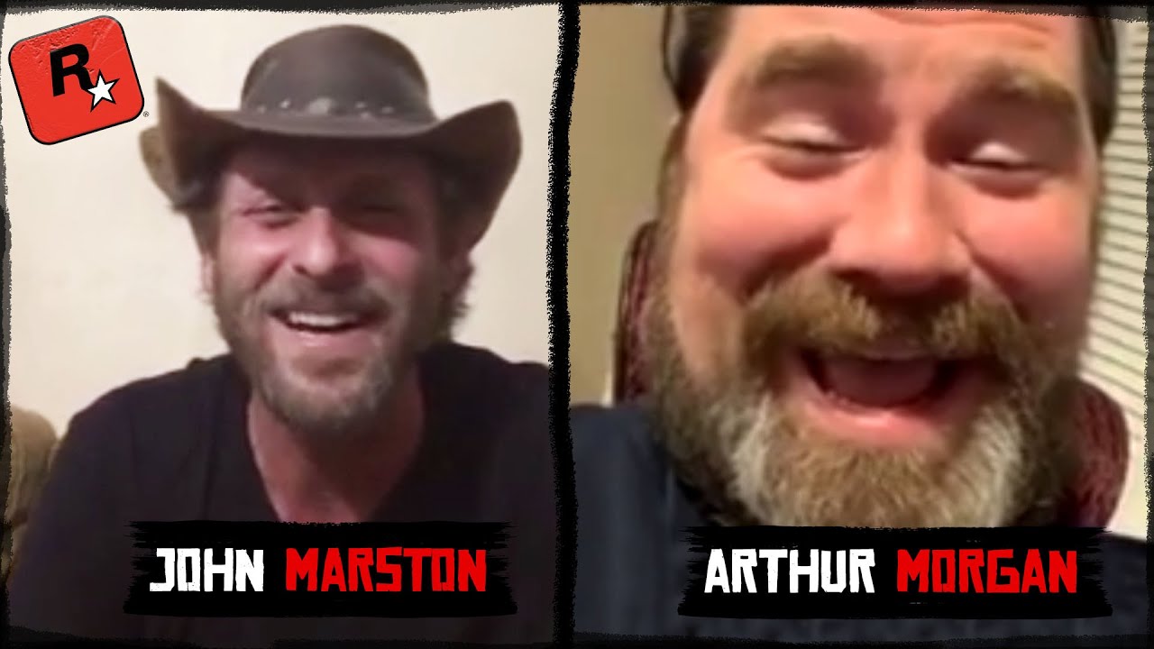 Джон Марстон, актёр. Смешные моменты с Артуром Морганом, актёром из Red Dead Redemption 2.
