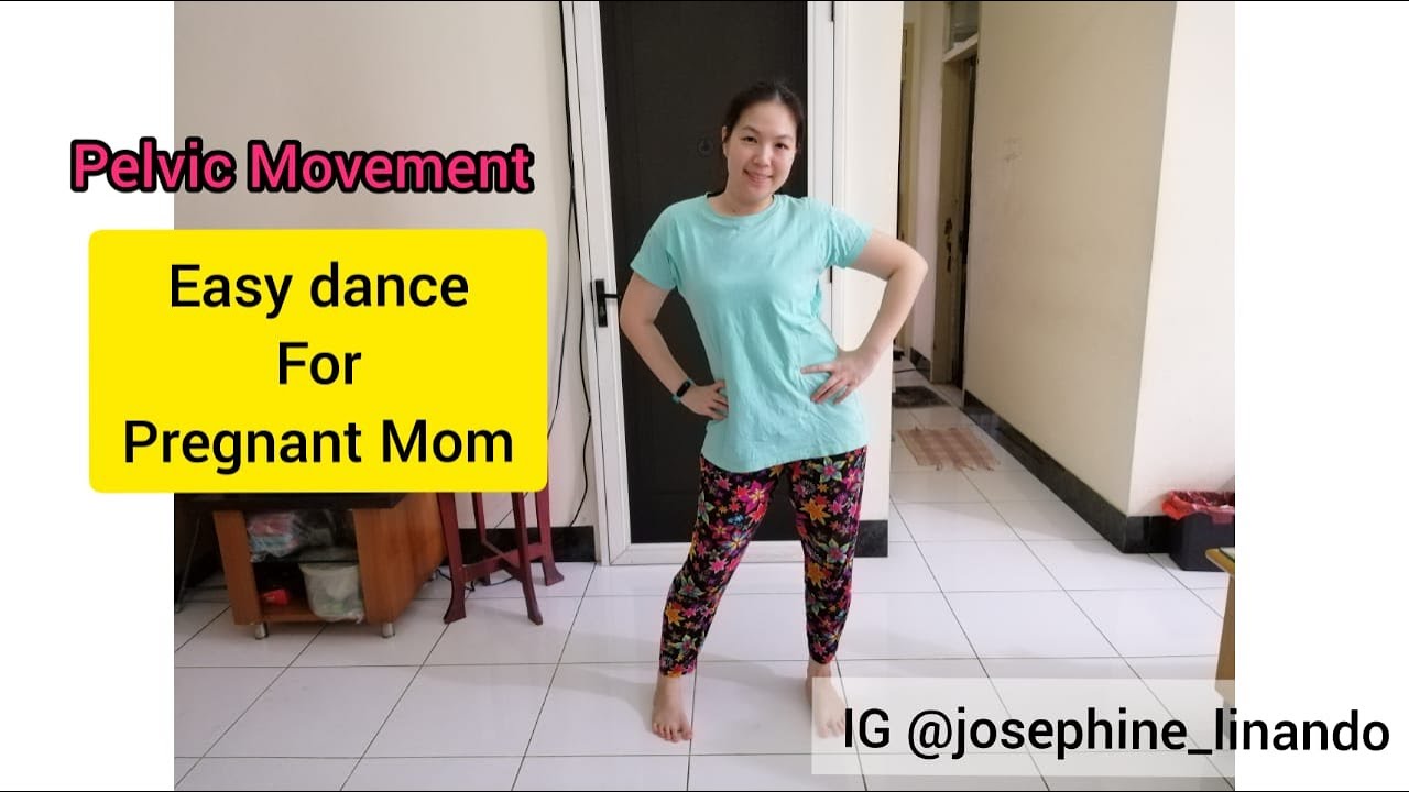 Easy Dance for Pregnant Mom- Senam Menari Ibu Hamil (Pelvic Movement)