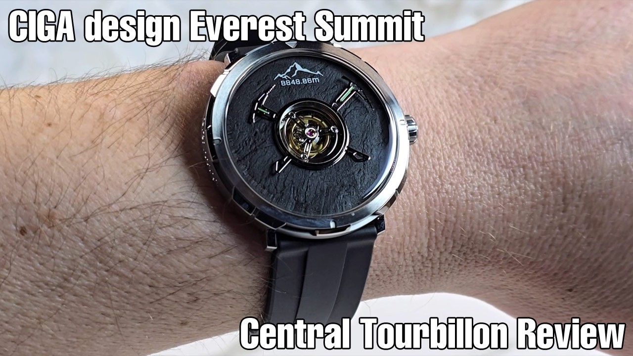 CIGA design Everest Summit Central Tourbillon Review