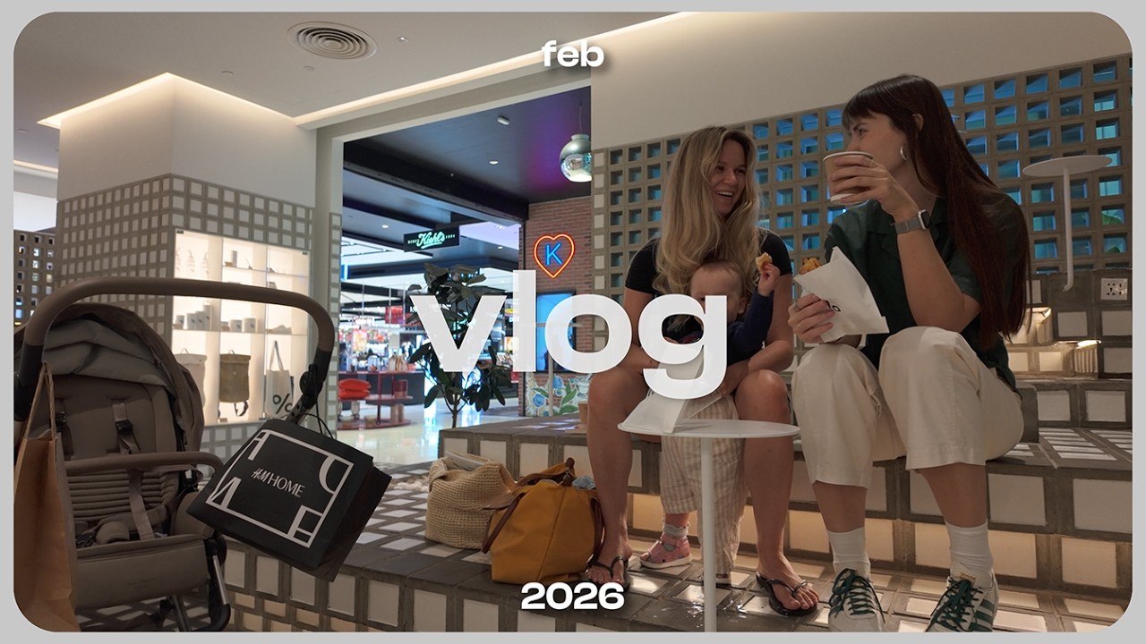 vlog 9 | bbq party, thai aerobics, protein basket