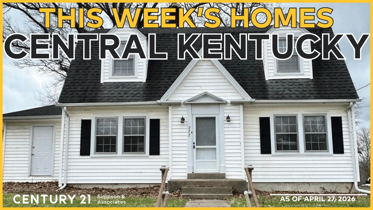 Homes for Sale in Central Kentucky | Midway & Owenton | Updated April 27, 2026