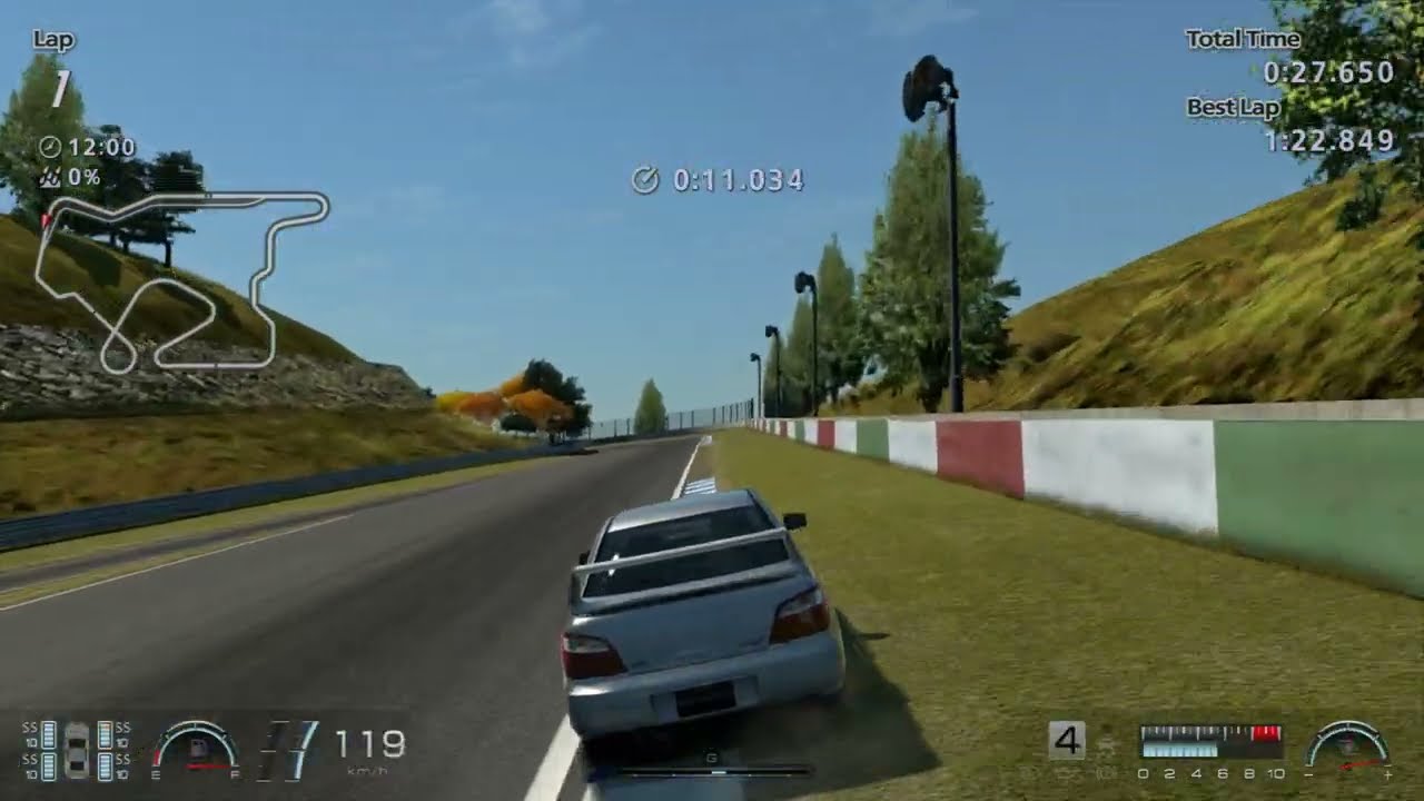 Gran Turismo 6 Subaru IMPREZA Sedan WRX STi (Type-II) on Autumn Ring Reverse