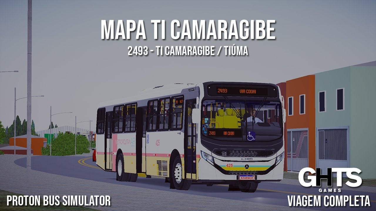 Viagem Completa - 2493 Tiúma / TI Camaragibe - Proton Bus Simulator
